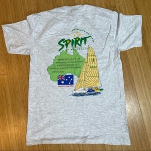 Single Stitch 1992 Vintage M Medium Men Australia Spirit America’s Cup ‘92